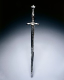 Dagger, early 1600s. Italy, early 17th century. Steel, perforated blade; openwork grip; overall: 46