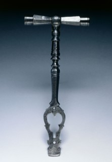 Spanner for a Wheel-Lock Gun, c. 1600-1625. Germany, early 17th century. Steel; overall: 15.5 x 7.1
