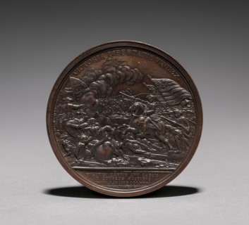 Medal: Daniel Morgan (reverse). Jules Dupré (French, 1811-1889). Bronze; diameter: 5.8 cm (2 5/16