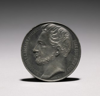 Medal: Lieutenant General T. J. Jackson (obverse). Armand Auguste Caqué (French, 1793-1881).