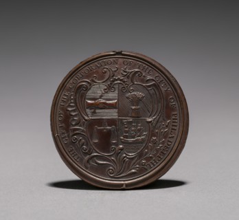 Medal:  Commemorating the Destruction of Kittanning by Col. Armstrong, 8 September 1756, 1756.