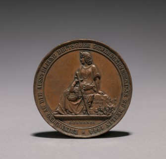 Medal Commemorating the Exhibition of Textiles, Berlin, 1844, 1844. Emil Schilling (German).