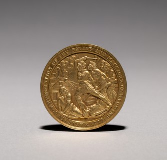 Medal: In Commemoration of the Battle and Massacre of Wyoming, 3 July 1778 (obverse), 1878.