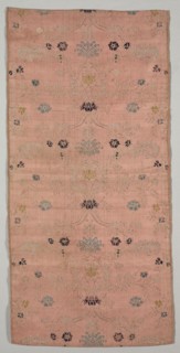 Length of Silk Cloth, 1600 - 1700. France or Italy, 17th-18th century. Plain compound cloth; silk;