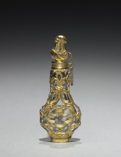 Scent Bottle, c. 1775 (?). France, 18th century. Glass mounted in gold; overall: 7 x 2.9 cm (2 3/4