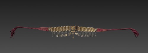 Necklace, 1800s. Bulgaria, 19th century. Silver gilt; average: 21 cm (8 1/4 in.).