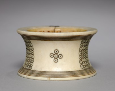 Bracelet, c. 1900. Central Africa, Democratic Republic of the Congo, Kuba, 20th century. Ivory;