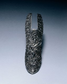 Mount for the Upper Stock of a Flintlock Pistol, c. 1680-1700. Italy, Brescia (?), late 17th