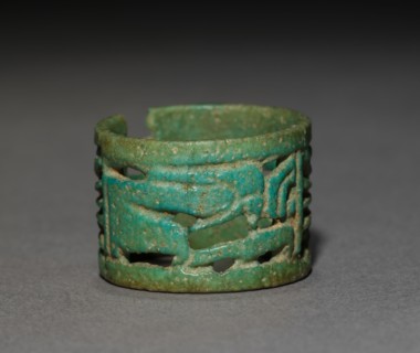 Openwork Ring, 1069-715 BC. Egypt, Third Intermediate Period, Dynasties 21 (1069-945 BC) - 22