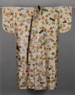 Noh Robe (Karaori), c. 1600. Japan, Momoyama Period, c. 1600, 17th century. Embroidered silk;