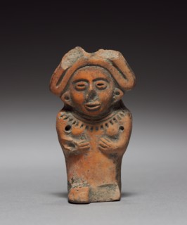 Figurine, 1325-1521. Mexico, Aztec, 14th century-16th century. Terracotta; overall: 7 cm (2 3/4 in