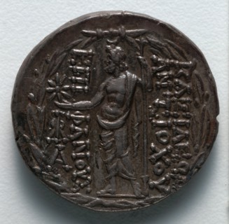 Tetradrachm: Zeus (reverse), 111-109 BC. Greece, late 2nd century BC. Silver; diameter: 2.8 cm (1