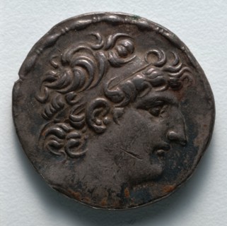 Tetradrachm, 111-109 BC. Greece, late 2nd century BC. Silver; diameter: 2.8 cm (1 1/8 in.).
