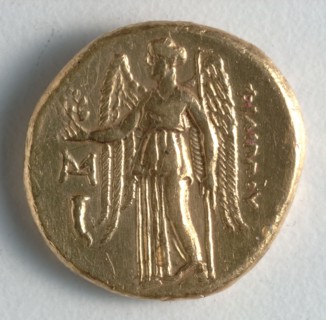 Stater: Nike (reverse), 323-317 BC. Egypt, Ptolemy I for Philip III Arrhidaeus, reign of Philip III