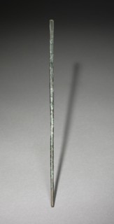 Chopstick, 1392-1910. Korea, Joseon dynasty (1392-1910). Bronze; overall: 24.5 cm (9 5/8 in.).