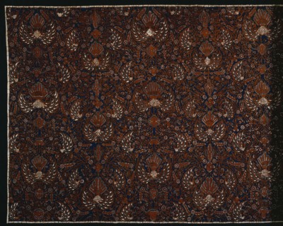 Kain Panjan (Skirt), 1800s. Indonesia, Central Java, 19th century. Batik; cotton; overall: 248.9 x