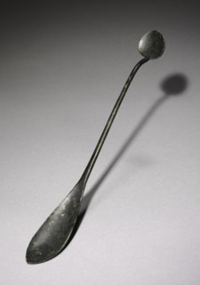 Spoon with Dual Heads, 918-1392. overall: 24.8 cm (9 3/4 in.).
