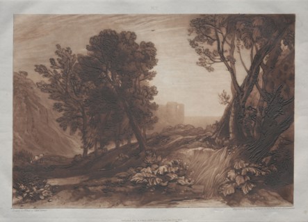Solitude. Joseph Mallord William Turner (British, 1775-1851). Etching and mezzotint