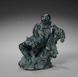 Napoleon on St. Helena, c. 1860-1870. Jean-Baptiste Carpeaux (French, 1827-1875). Bronze; overall: