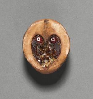 Gambling Dice, Unassigned, before 1917. California, Tulare, Unassigned. Hollow shell, resin, glass