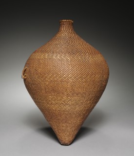 Seed Storage Jar, Unassigned, before 1917. Great Basin, Paiute, Kern County, Unassigned. Peeled and