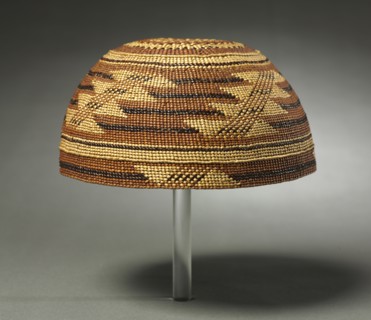 Hat, ca. 1900. California,  Karok, Humboldt County, 20th century. Hazel, conifer root, woodwardia