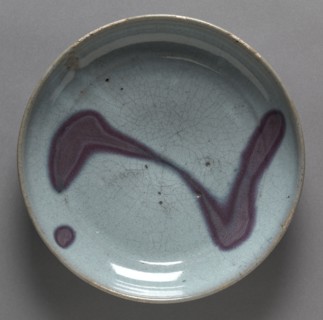 Plate: Jun Ware, 1279-1368. Northern China, Yuan dynasty (1271-1368). Stoneware with mottled glaze;