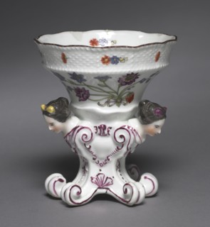 Pair of Salts from the Sulkowsky Service, c. 1736. Meissen Porcelain Factory (German), Johann