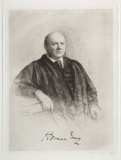 Horace Gray, 1890. Albert Rosenthal (American, 1863-1939). Etching