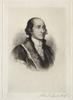 John Jay, 1887. Albert Rosenthal (American, 1863-1939). Etching