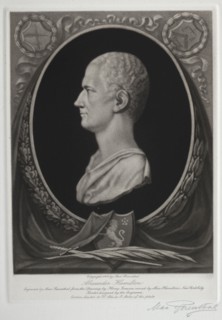 Alexander Hamilton, 1901. Max Rosenthal (American, 1833-1918). Mezzotint