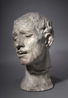 Heroic Head of Pierre de Wissant, One of the Burghers of Calais, 1886. Auguste Rodin (French,