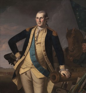 George Washington at the Battle of Princeton, c. 1779. And workshop Charles Willson Peale