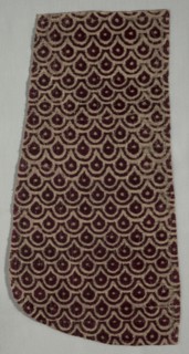 Fragment of a Chasuble, 1400s. Italy, 15th century. Velvet (cut and voided); silk and metal;