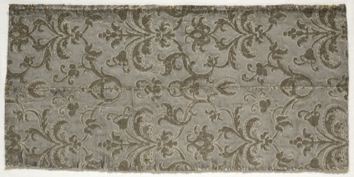 Gold and Silver Cloth, late 16th century. Spain, late 16th century. Brocaded silk with metal