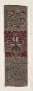 Woven Band, 1300s - 1400s. Germany, Cologne, 14th-15th century. Compound twill weave, silk;