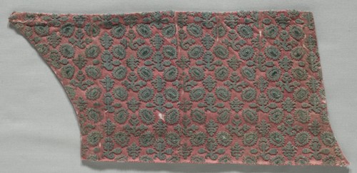 Velvet Fragment, late 1500s - 1600s. Italy, late 16th - 17th century. Velvet (cut and uncut); silk;