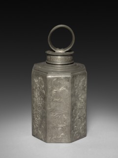 Cannister, 1715. Johann Melchoir Warner (German). Pewter; overall: 33 cm (13 in.).