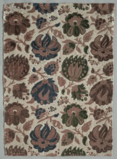 Velvet, 1600s. Italy, 17th century. Velvet (cut and uncut); silk; overall: 46.4 x 33.7 cm (18 1/4 x