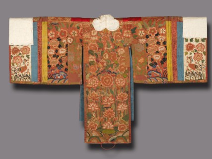 Bride's Robe, 1850-1950. Korea, Joseon dynasty (1392-1910). overall: 119.4 x 190.5 cm (47 x 75 in.)