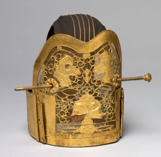 Crown for the Royal Ceremonial Costume, late 1800s-early 1900s. Korea, late 19th century or early