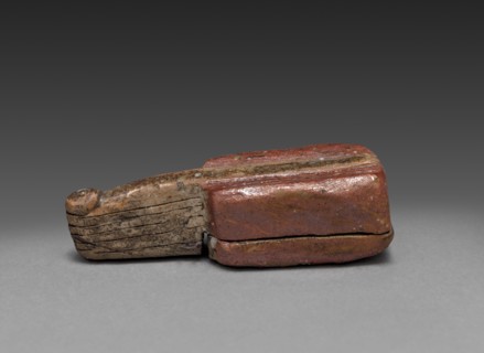 Ink Box, 1800s. Japan, 19th century. Pottery; overall: 7.7 cm (3 1/16 in.).