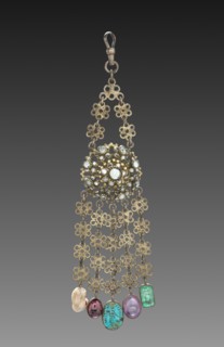 Watch Fob, 1700s - 1800s. Russia, 18th-19th century. Brass; overall: 15.3 cm (6 in.).
