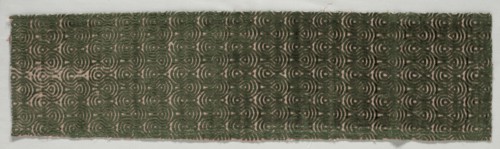 Velvet Fragment, early 1600s. Italy ?, early 17th century. Velvet (cut and uncut); silk; overall: