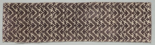 Velvet Fragment, 1600-1640. Italy, 1st third of 17th century. Velvet (cut, uncut, and voided);