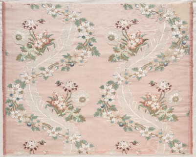 Taffeta, c. 1760. France, 18th century, Period of Louis XV (1723-1774). Taffeta, brocaded; silk;