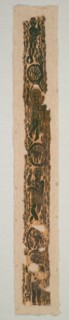 Ornamental Shoulder Band from a Tunic, 600-650. Egypt, Byzantine period, first half of the 7th