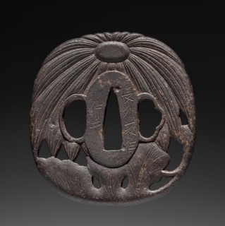 Sword Guard, 1615-1868. Japan, Chosu school, Edo period (1615-1868). Iron; diameter: 7 cm (2 3/4 in