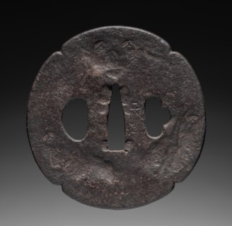 Sword Guard, early 19th century. Japan, Edo Period (1615-1868). Iron; diameter: 8.4 cm (3 5/16 in.)
