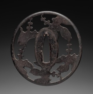 Sword Guard, early 19th century. Japan, Edo Period (1615-1868). Iron; diameter: 7.4 cm (2 15/16 in